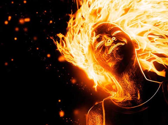 How to Create a Flaming Photo Manipulation