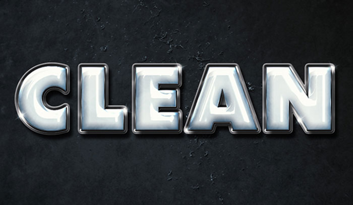 How to Create a Clean, Glossy Plastic Text Effect in Adobe Photoshop