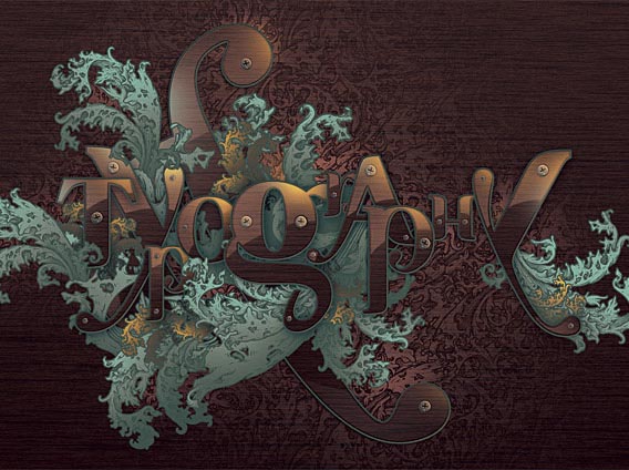 How to Create a Richly Ornate Typographic Illustration