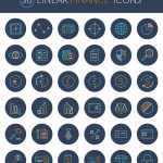 36 Free Linear Finance Icon Set (exclusive)
