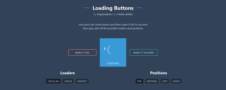 Creating Loading Buttons with SVG and Segment