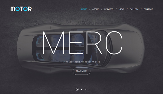 motor-website-template