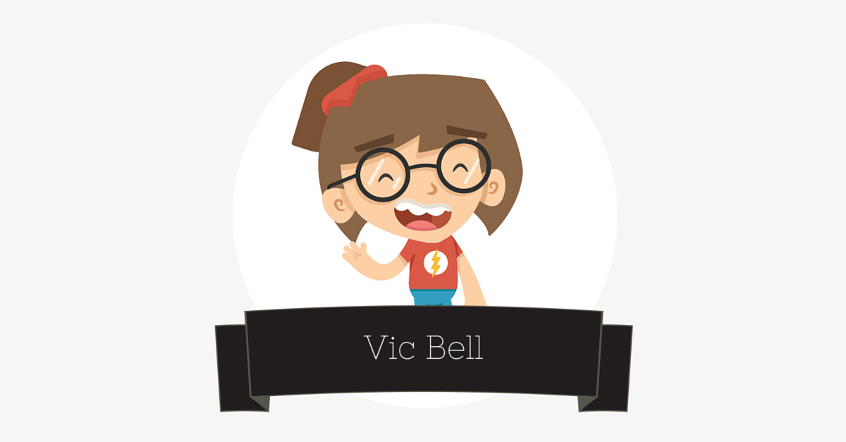 Geniuses we love – Vic Bell – Illustrator and icon designer