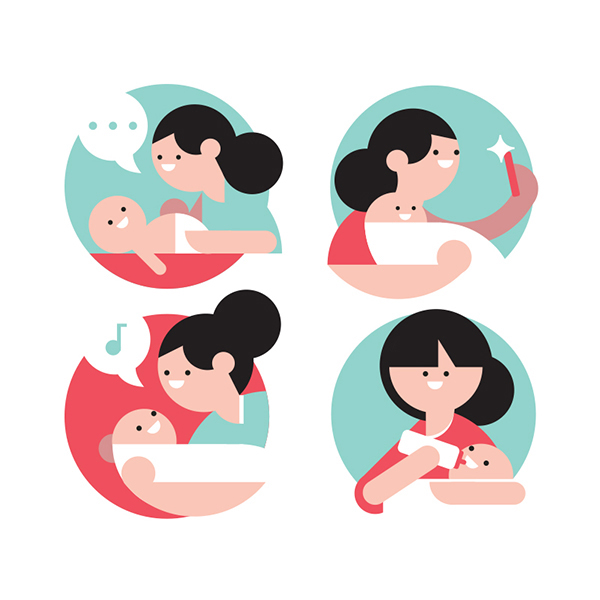 Health 24 spot illustrations