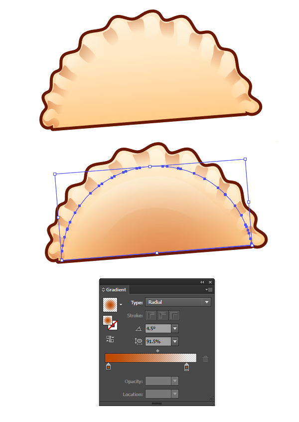 Render your final dumpling design