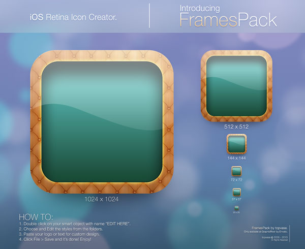 iOS Retina Icon Creator