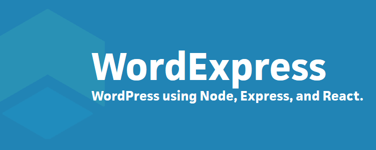 Wordexpress WordPress project Javascript instead PHP