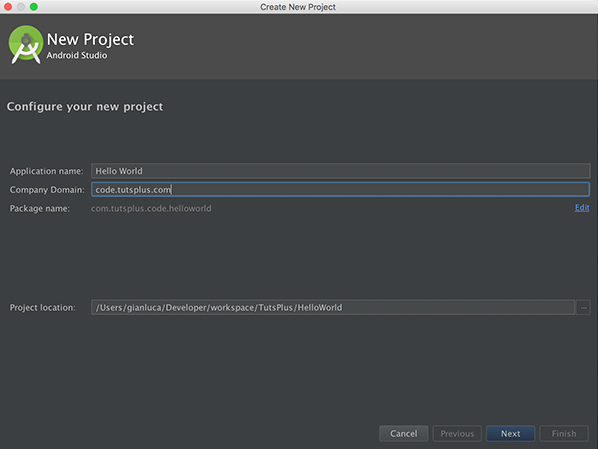 Configure the Project