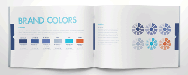 Brandbooks Free Brand Guidelines Template ai indesign