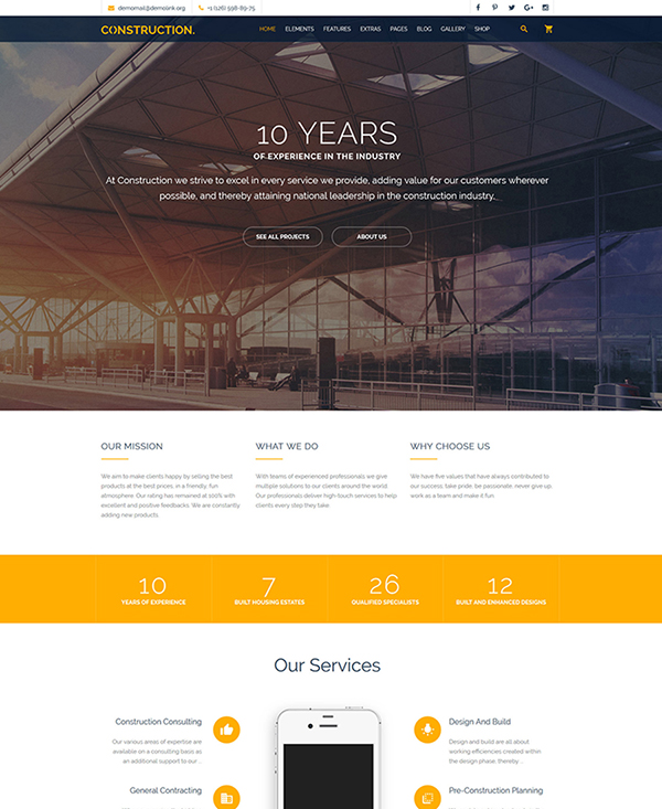 23.1 html5 business template