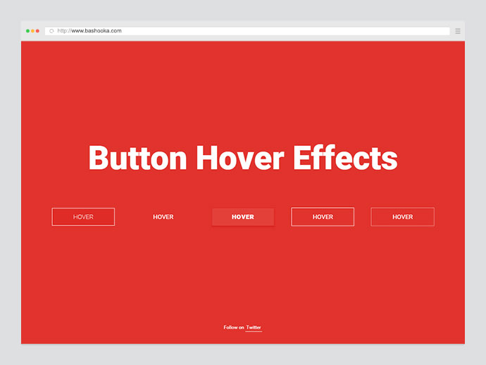 Collection of Button Hover Effects