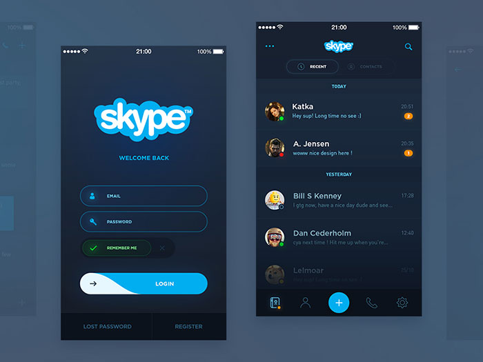 Skype Redesign