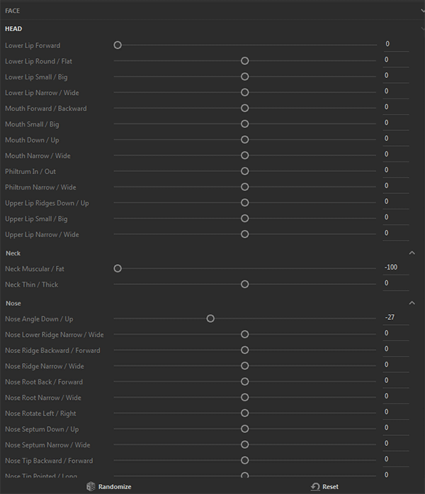 adobe fuse head customize