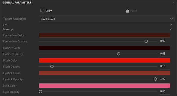 adobe fuse how to add make up