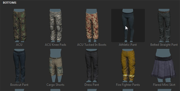 adobe fuse how to add pants trousers