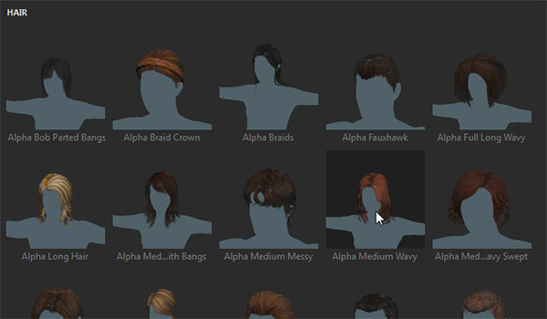 adobe fuse how to add hair