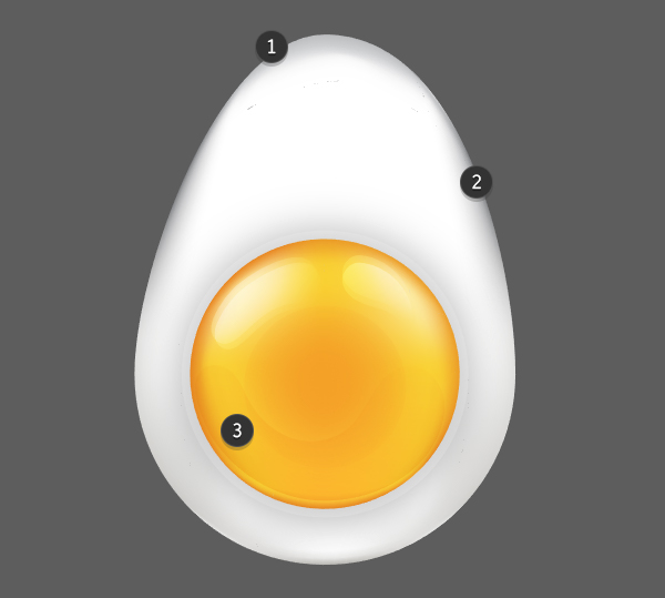 Complete your rendered egg design