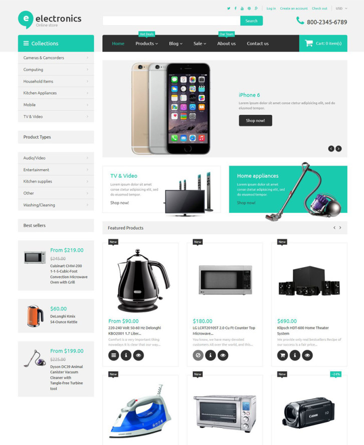 14-electronics-retailer Shopify theme
