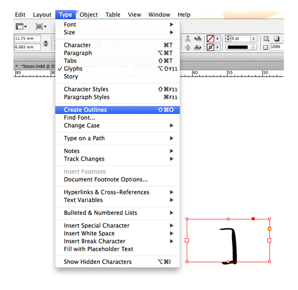 create outlines