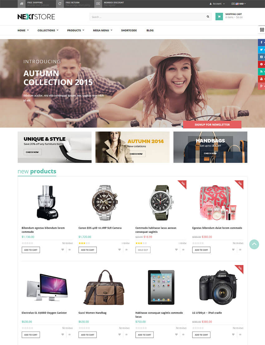 AP Next Store Flexible Shopify Theme