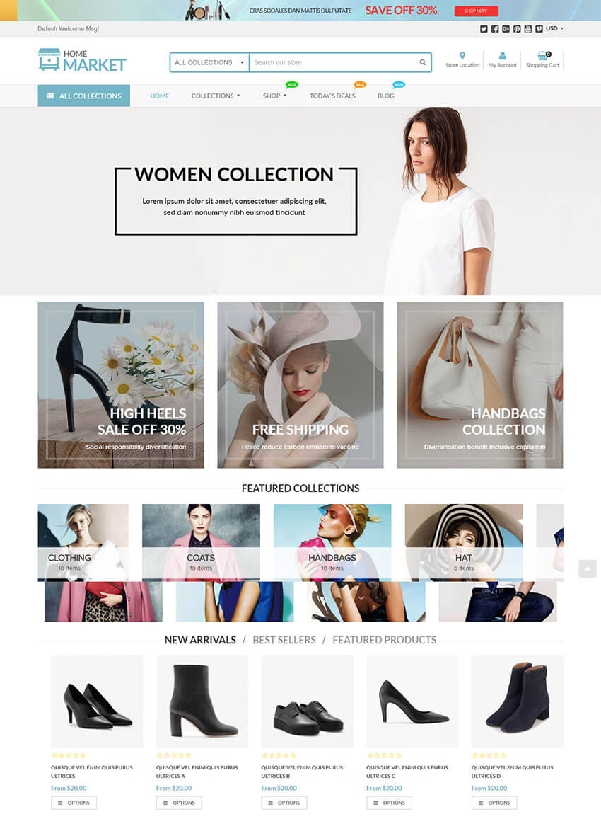 Home Market - Versatile Shopify Theme