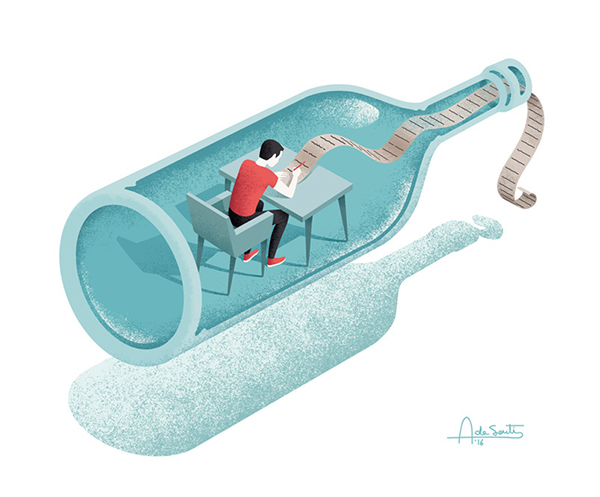 Editorial illustration for Psychologies 4