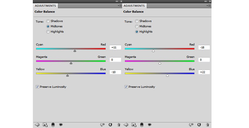 whole scene color balance