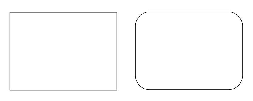 Create a quick rounded rectangle