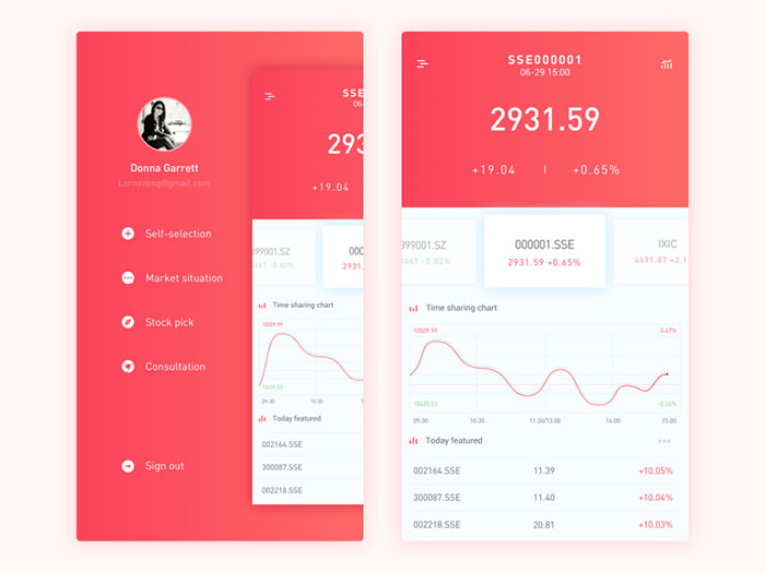 Stock App Design