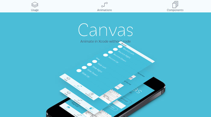 Canvas: Animate in Xcode without code