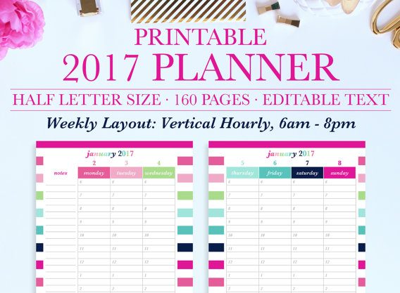 Compact planner design