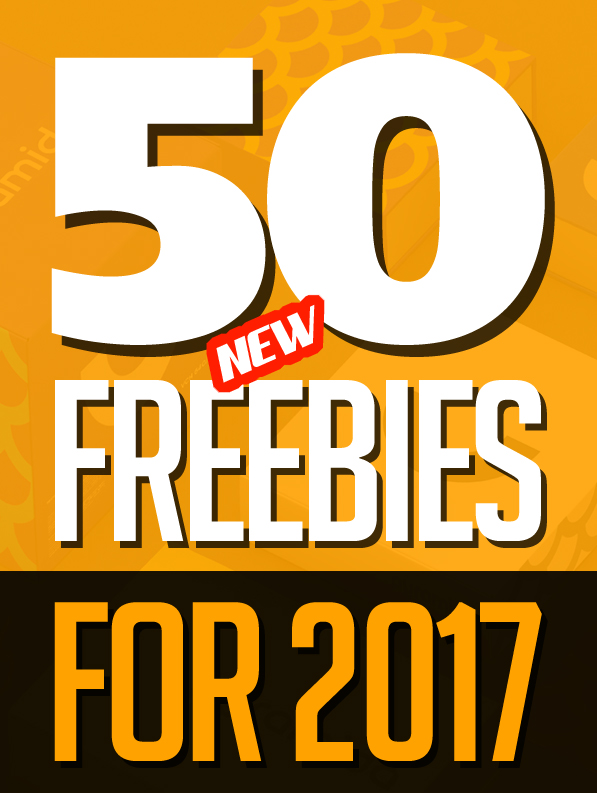 50 New Freebies For 2017