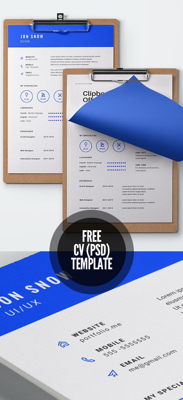 Free CV Template