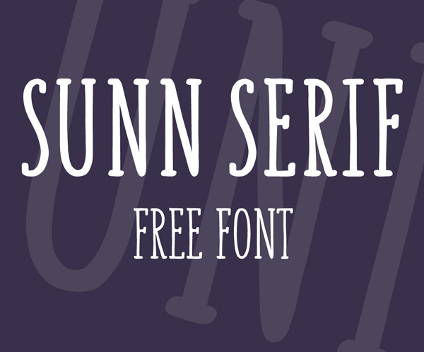Sunn Serif Free Font