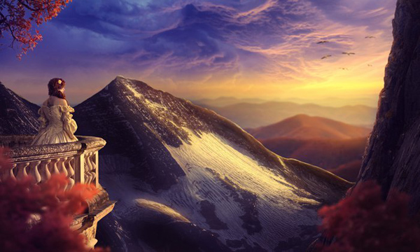 Create a Sunset Landscape Photo Manipulation in Photoshop