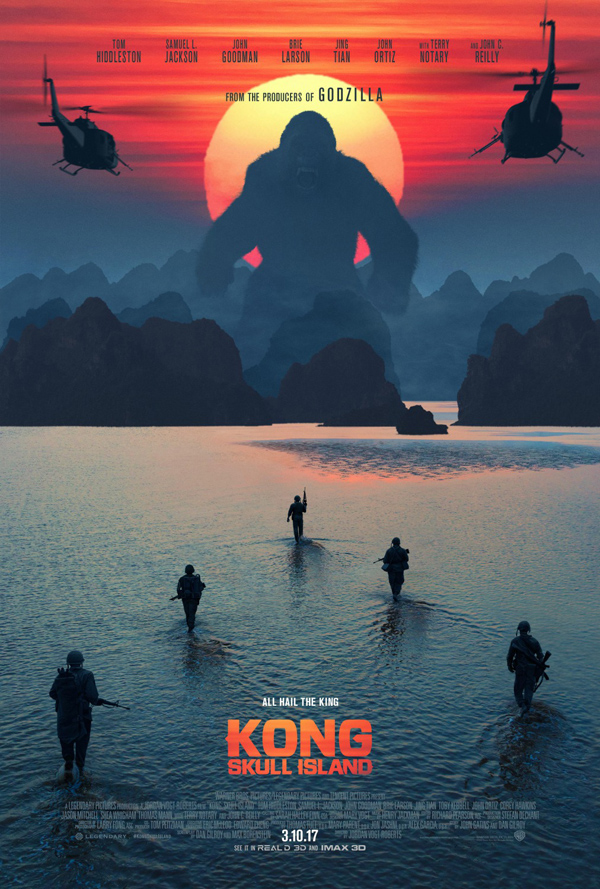 Image result for kong skull island movie poster