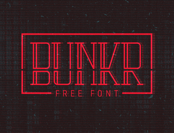 Bunkr Free Font