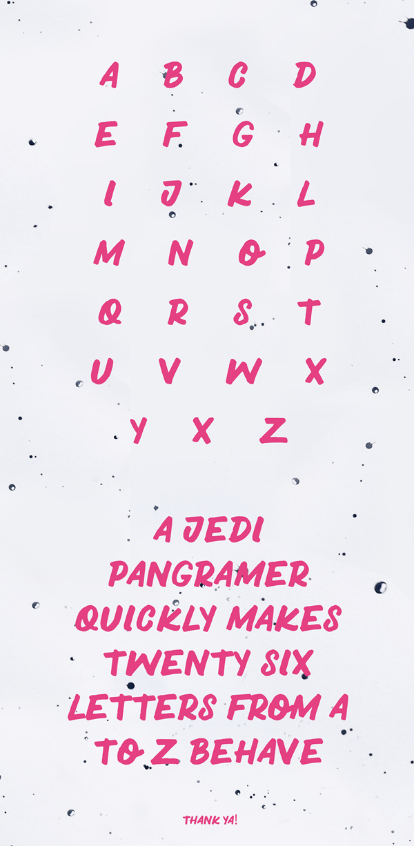 Quick Caps Free Font & Letters
