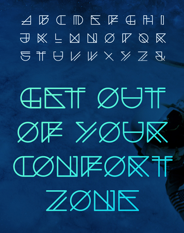 Spacer Free Font & Letters
