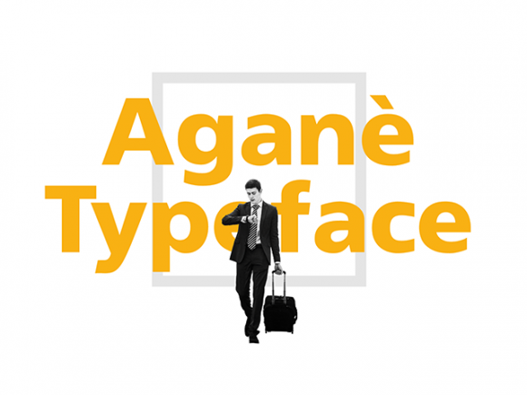 Aganè: A free font designed for UIs