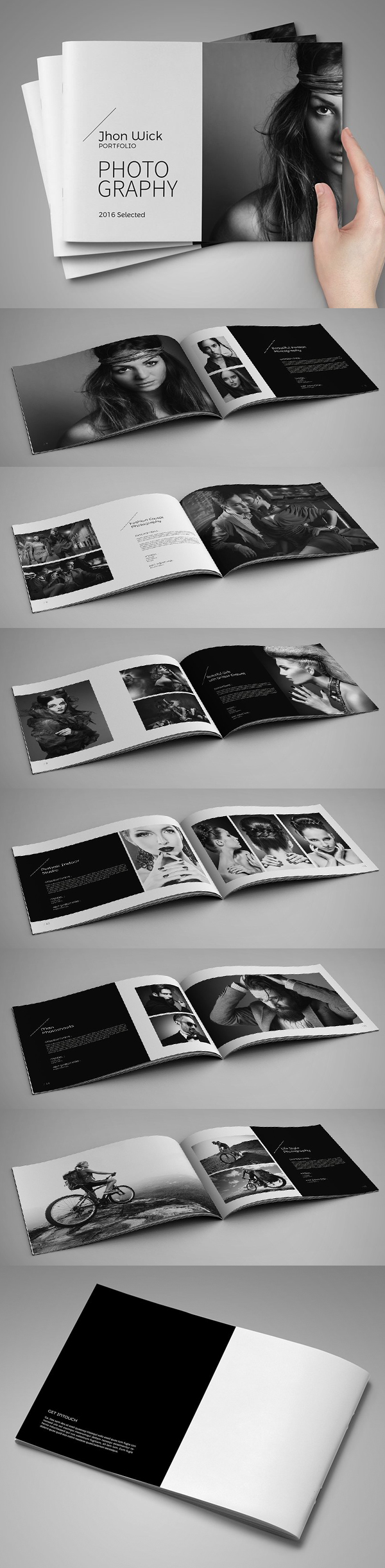 Portfolio / Photobook Brochure Template