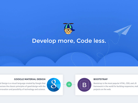 Propeller: CSS framework based on Google Material and Bootstrap