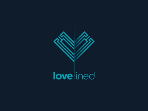 Love Lined Logo Mark by ZO FRIS