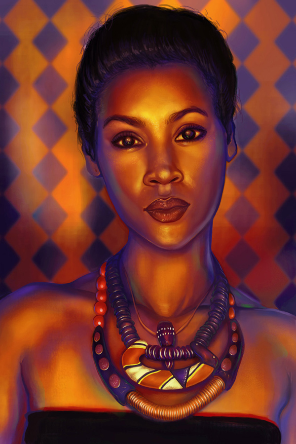 How to Paint a Bold, Glowing, Colorful Portrait in Adobe Photoshop