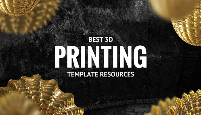 3D printing template resources