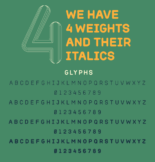 Aleppo Free Font Letters
