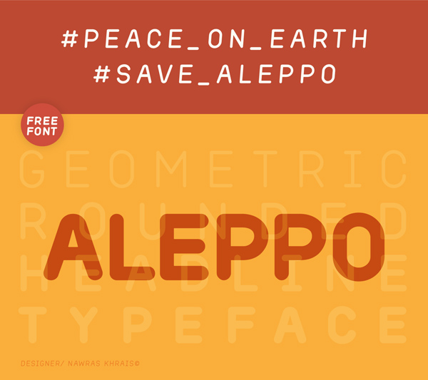 Aleppo Free Font