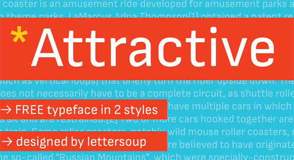 Attractive Free Font