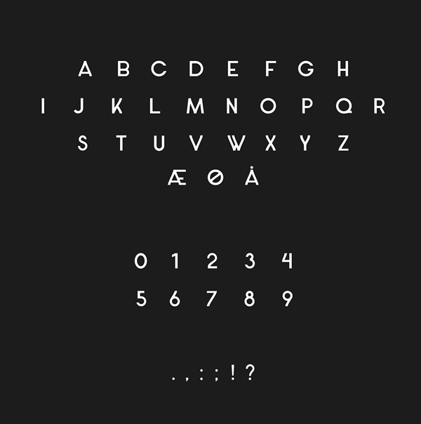 Quartz Free Font Letters