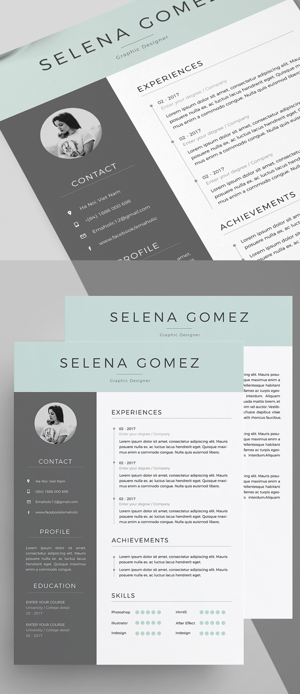 Professional CV/Resume Template and Cover Letter